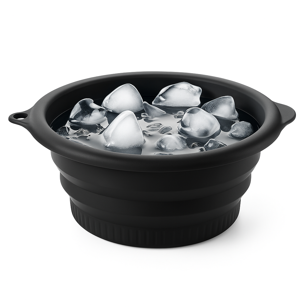 AntarcticGlow™ — Cuenco Plegable de Hielo Facial